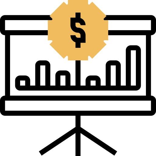 financiero Meticulous Yellow shadow icono
