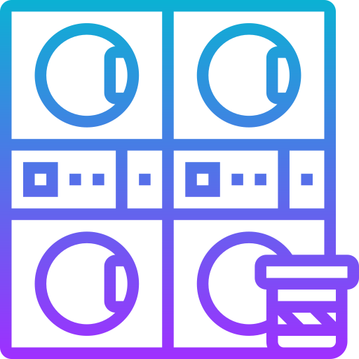lavandería Meticulous Gradient icono