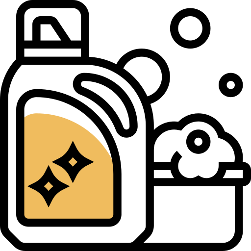 표백제 Meticulous Yellow shadow icon