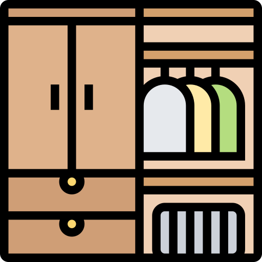 Closet Meticulous Lineal Color icon