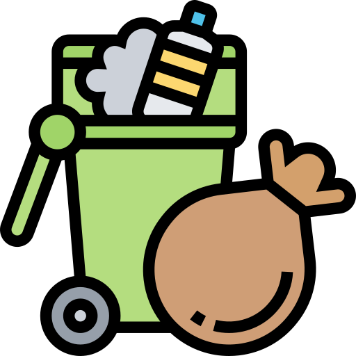 Trash bin Meticulous Lineal Color icon