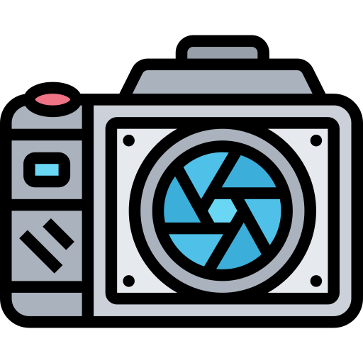 Camera Meticulous Lineal Color icon