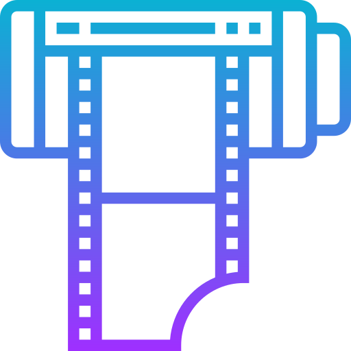 rouleau de film Meticulous Gradient Icône