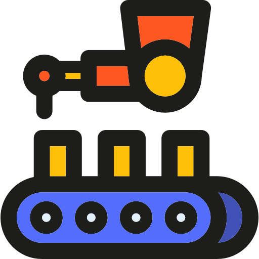 산업용 로봇 Soodabeh Ami Lineal Color icon