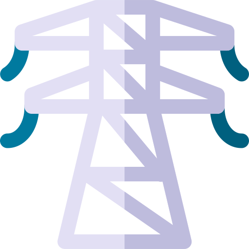 Electricity Basic Rounded Flat icon