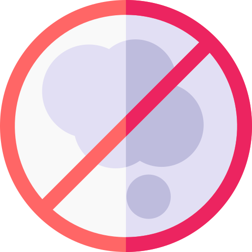 null emission Basic Rounded Flat icon
