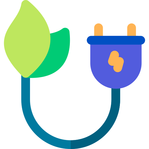 Green energy Basic Rounded Flat icon