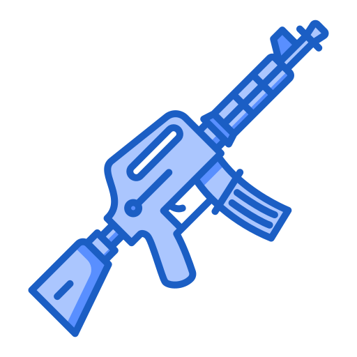 fusil de asalto Generic Blue icono