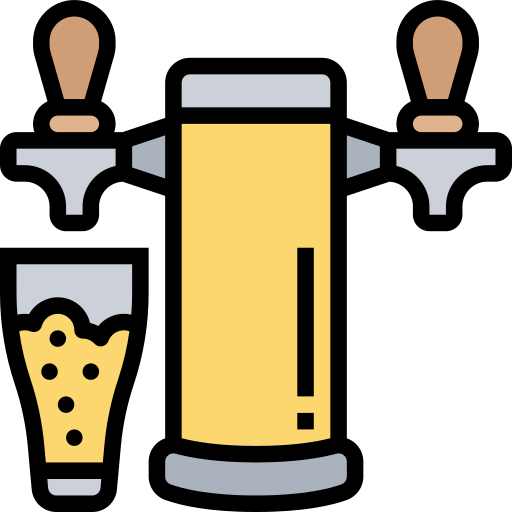 grifo de cerveza Meticulous Lineal Color icono