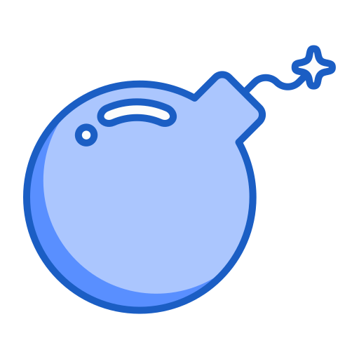 폭탄 Generic Blue icon