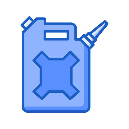 Gas can Generic Blue icon