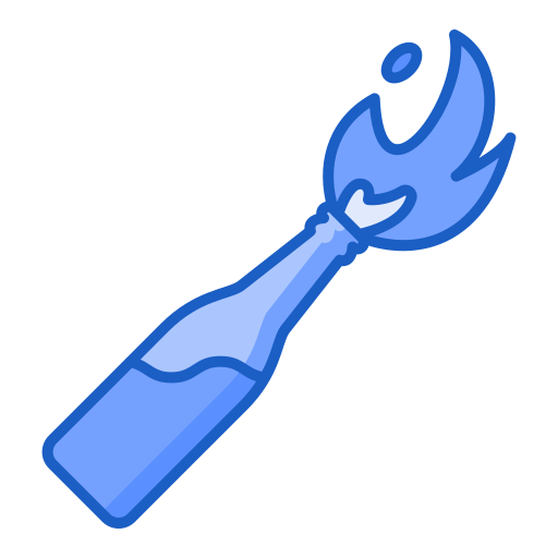 화염병 Generic Blue icon