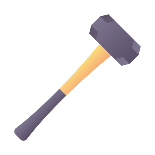 Sledgehammer Generic Flat Gradient icon