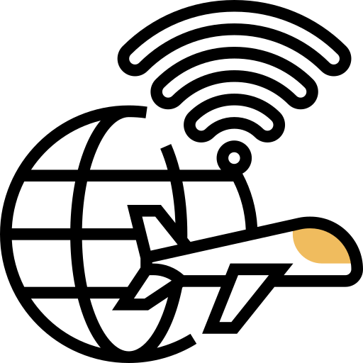 wifi Meticulous Yellow shadow icono