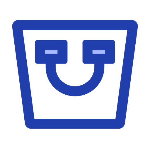 winkelen Generic Blue icoon