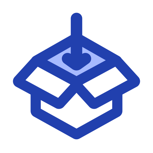 embalaje Generic Blue icono