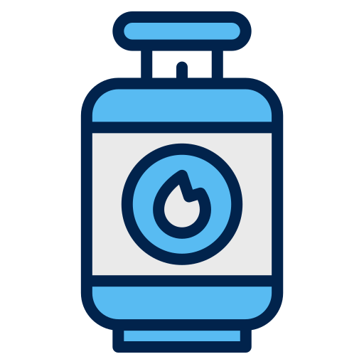 cilindro del gas Generic Blue icona