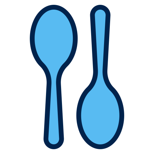 cuchara Generic Blue icono