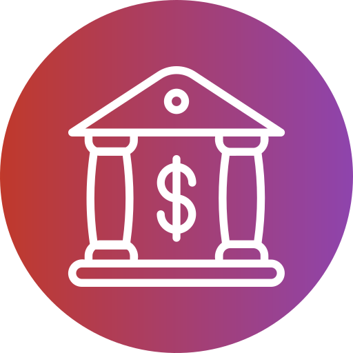 Bank Generic Flat Gradient icon