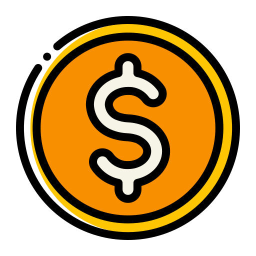 dollar-münze Generic Color Omission icon