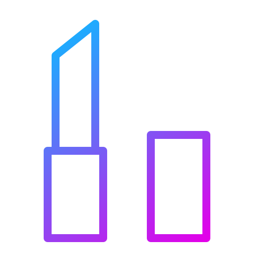 lápiz labial Generic Gradient icono