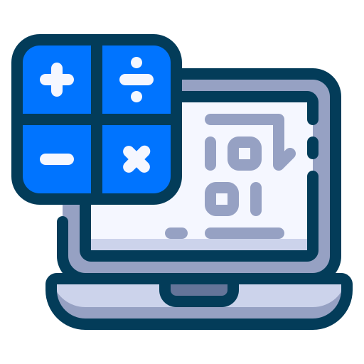 matematica Generic Blue icona