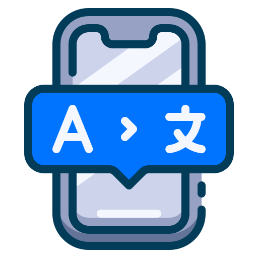 Translate Generic Blue icon