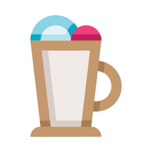 アイスコーヒー edt.im Lineal color icon