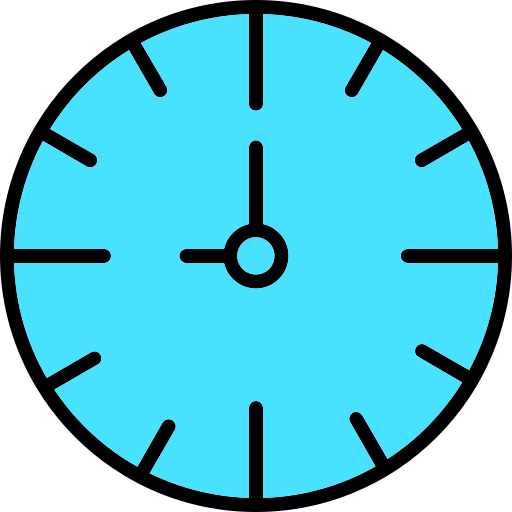 relógio Generic Outline Color Ícone