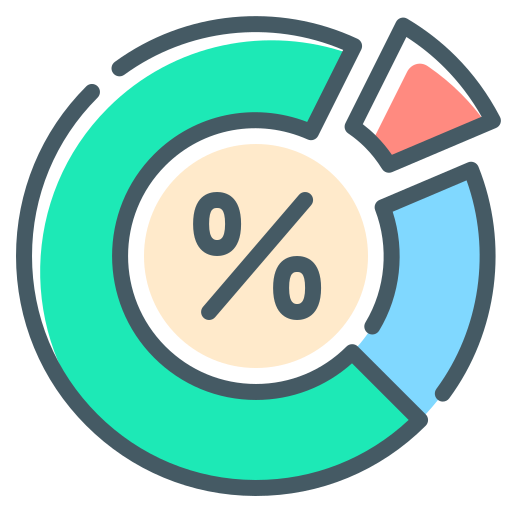 Analytics Generic Color Omission icon