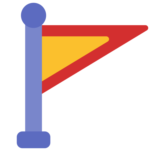 bandera Generic Flat icono