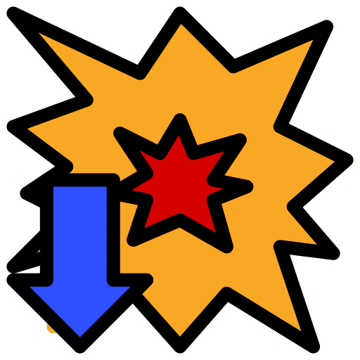 Damage Generic Outline Color icon