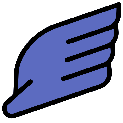 Wing Generic Outline Color icon