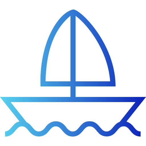 Лодка Generic Gradient иконка