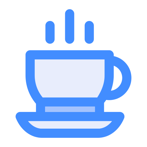 コーヒーカップ Generic Blue icon