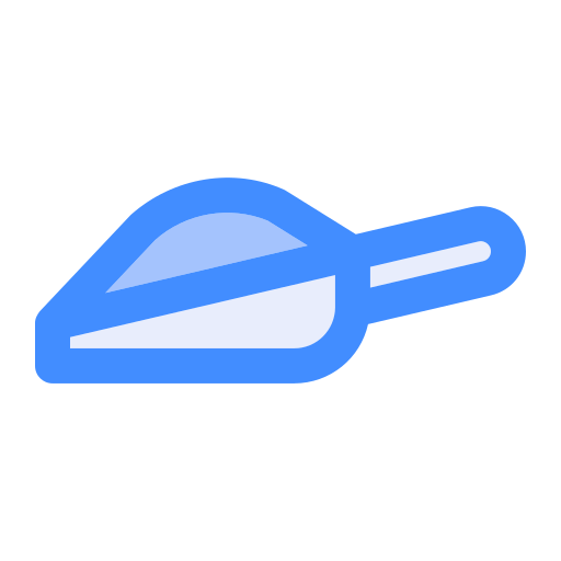 スクープ Generic Blue icon