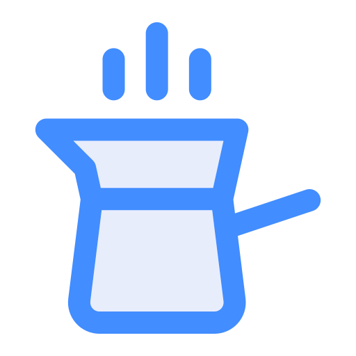 トルコ語のジェズベ Generic Blue icon