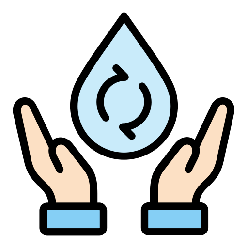 wasser sparen Generic Outline Color icon