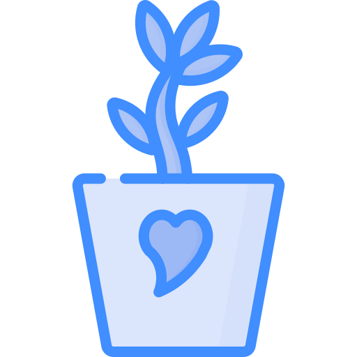 Plant Generic Blue icon