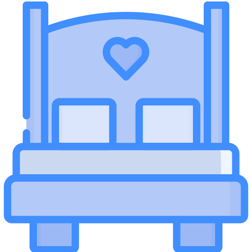 Двуспальная кровать Generic Blue иконка