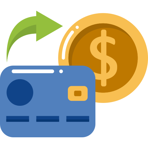 paiement par carte de crédit Generic Flat Icône
