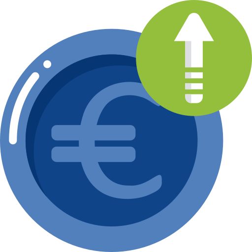 Euro price Generic Flat icon