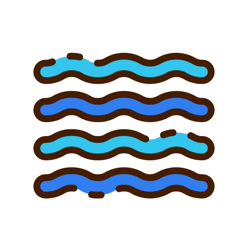 rzeka Good Ware Lineal Color ikona