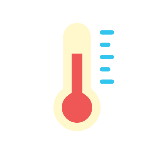 Thermometer Good Ware Flat icon