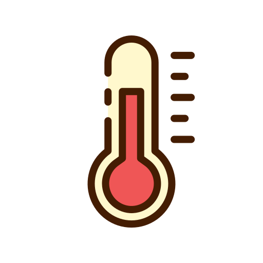 termómetro Good Ware Lineal Color icono