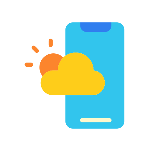 Weather app Good Ware Flat icon