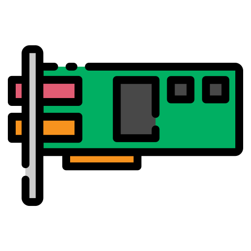 komputer przenośny Generic Outline Color ikona