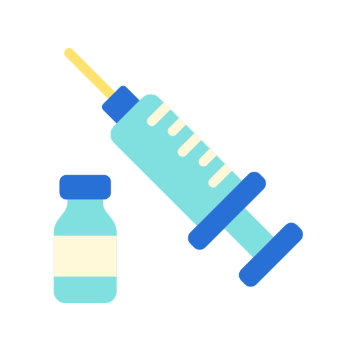 Vaccine Good Ware Flat icon