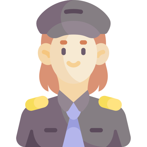 Policewoman Generic Flat icon
