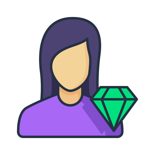 avatar Generic Thin Outline Color icono